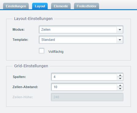 Shopware 5: Einkaufswelt Layout-Einstellungen