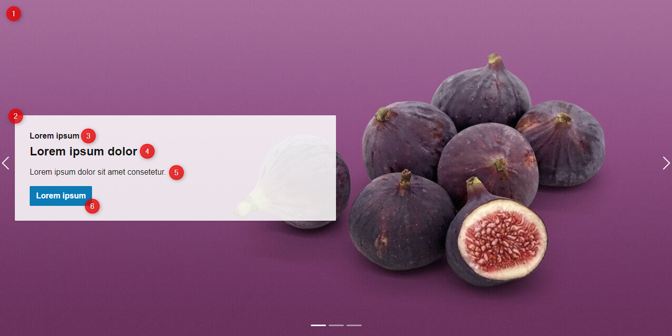 Elemente vom "Call-to-Action-Slide"