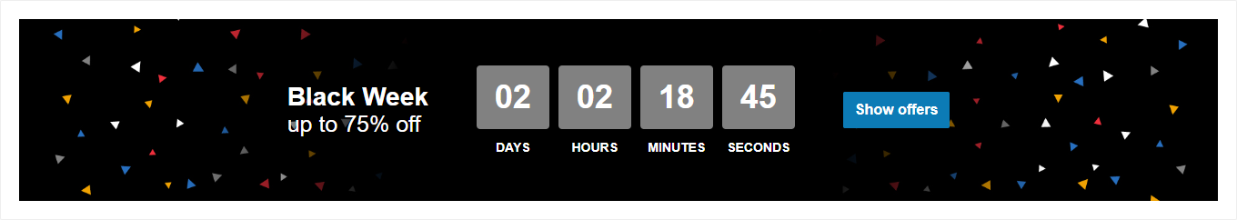 ThemeWare® "Countdown-Banner (kompakt)"