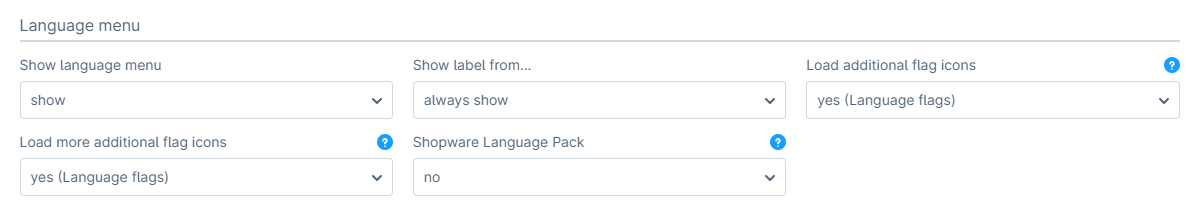 ThemeWare® Flaggensymbole