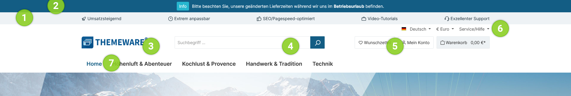 ThemeWare® Header