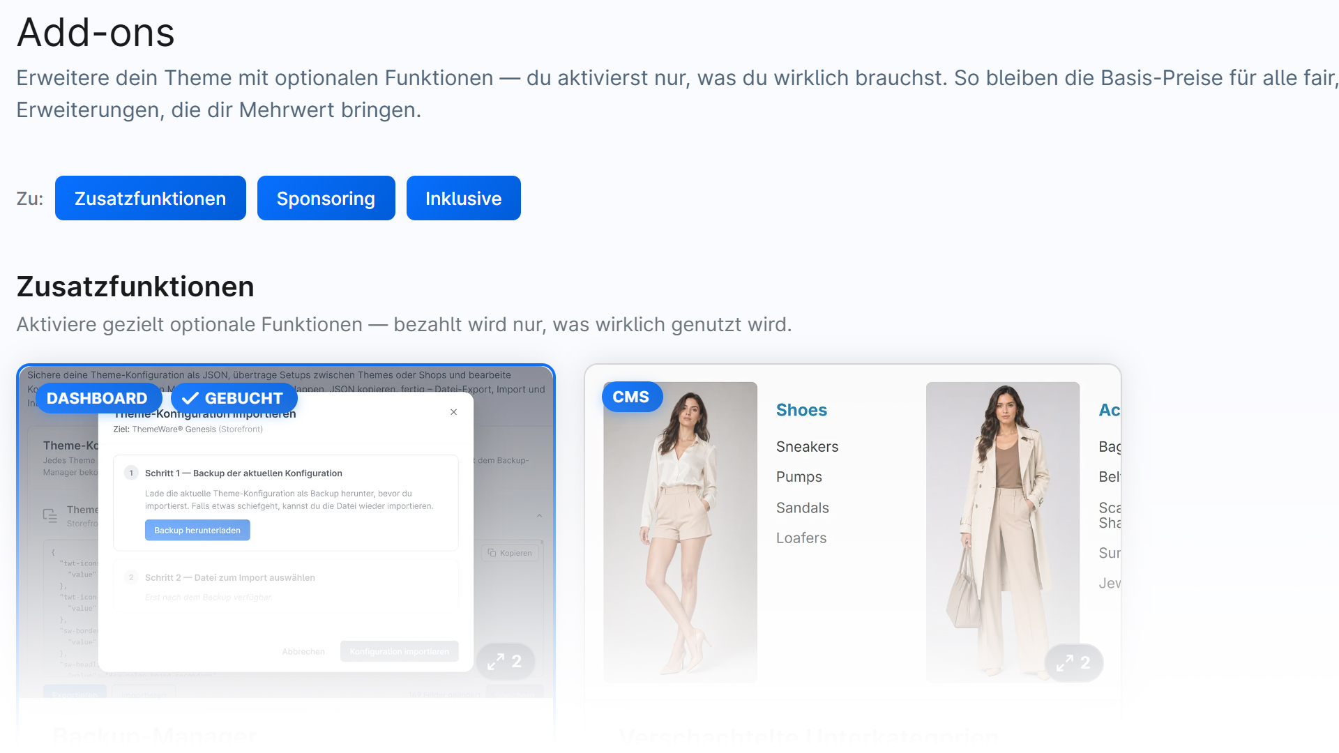 Add-ons, Abbildung 1