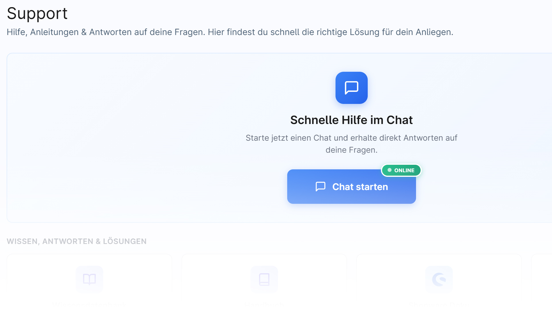 Support, Abbildung 1