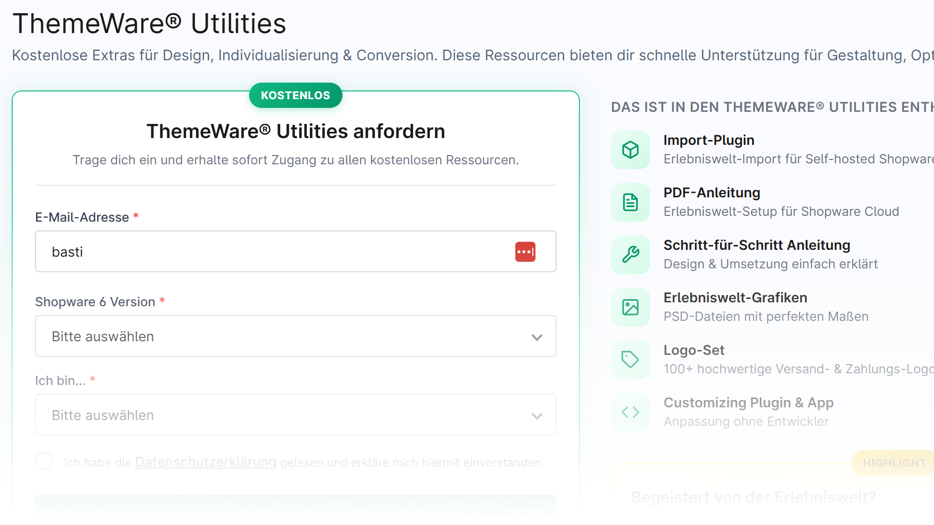 Utilities, Abbildung 1