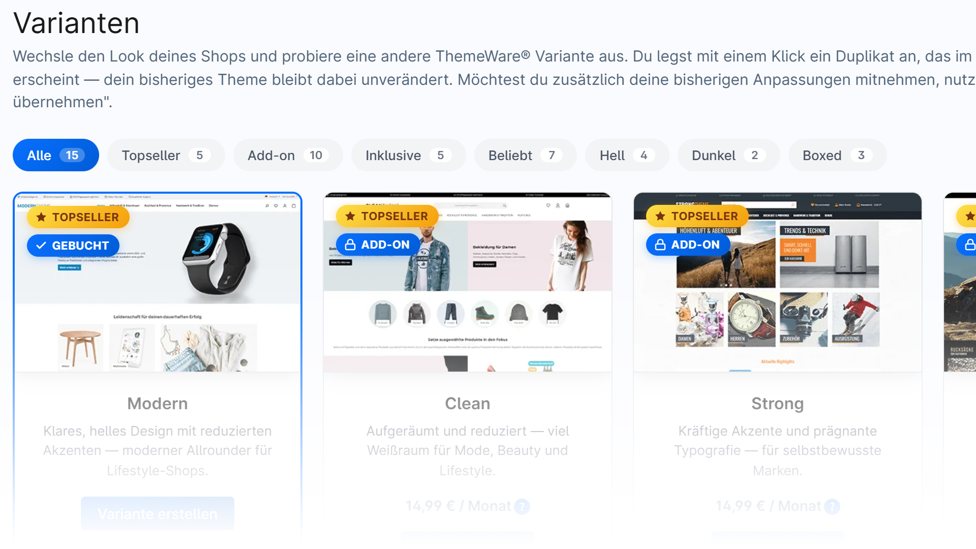Varianten, Abbildung 1