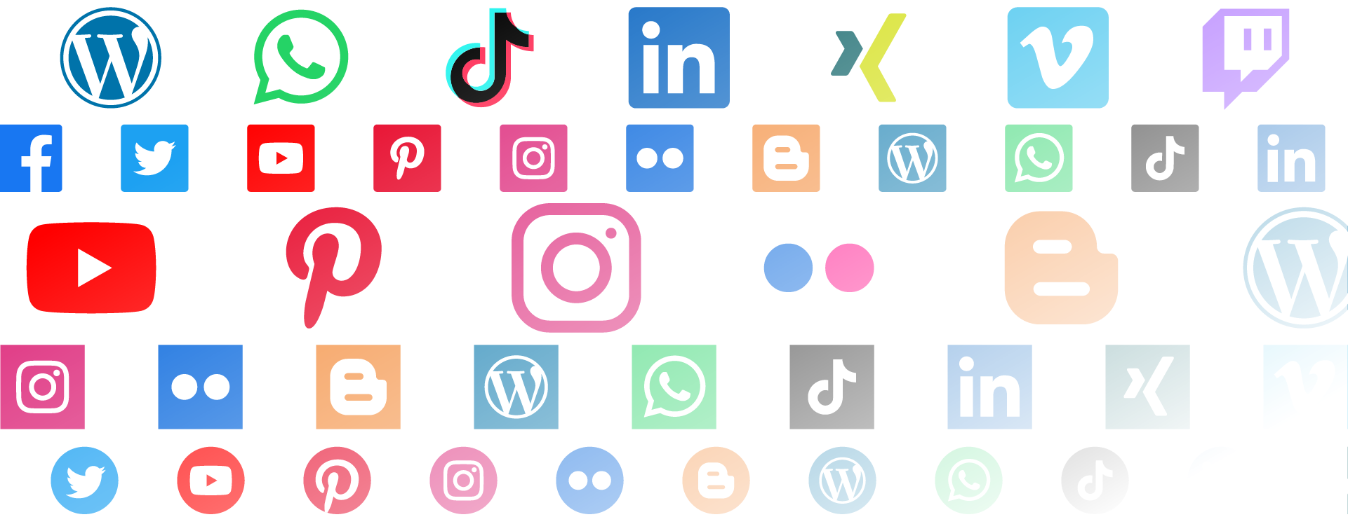 ThemeWare® Social-Icons