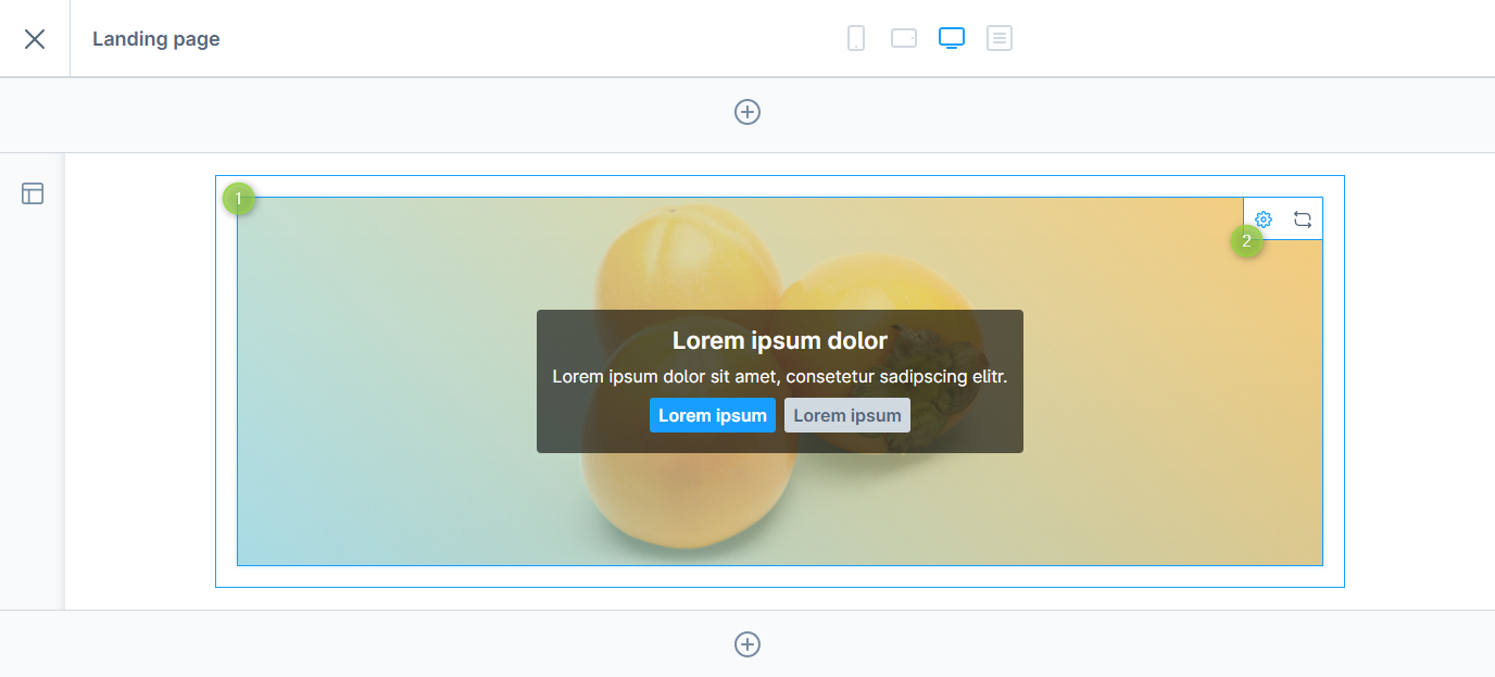 Configuring the ThemeWare® "Advanced teaser"