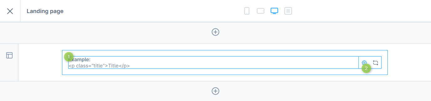 Configuring the ThemeWare® CMS element "Custom code (HTML/CSS/JS)"