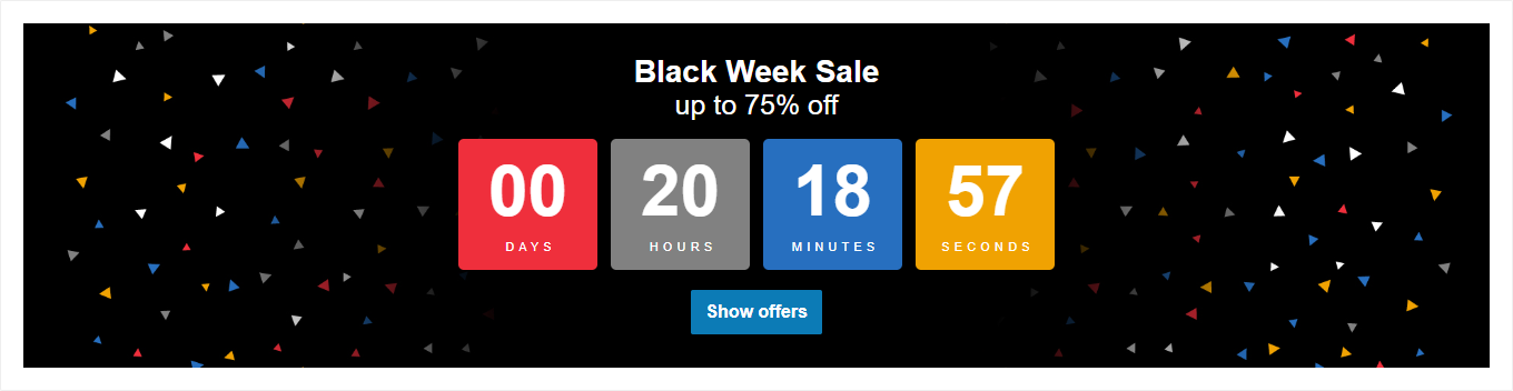 ThemeWare® "Countdown banner"