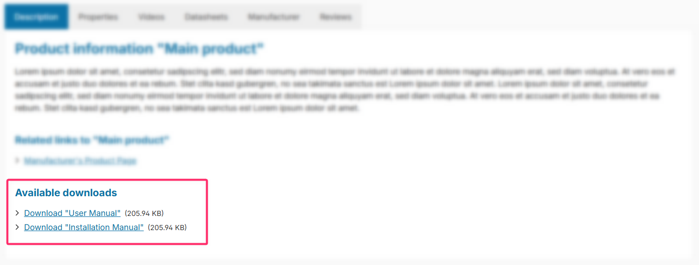 Product downloads, figure 1