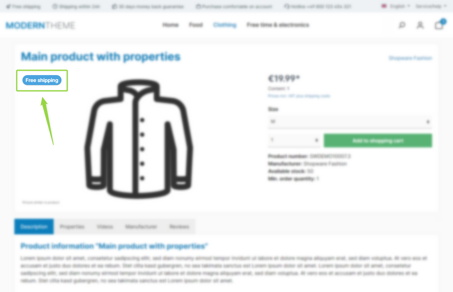 ThemeWare® "Product badges" (Product pages / Gallery)