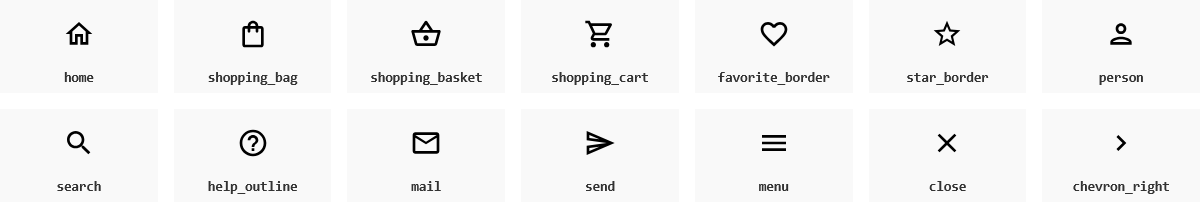 Iconsets, figure 16