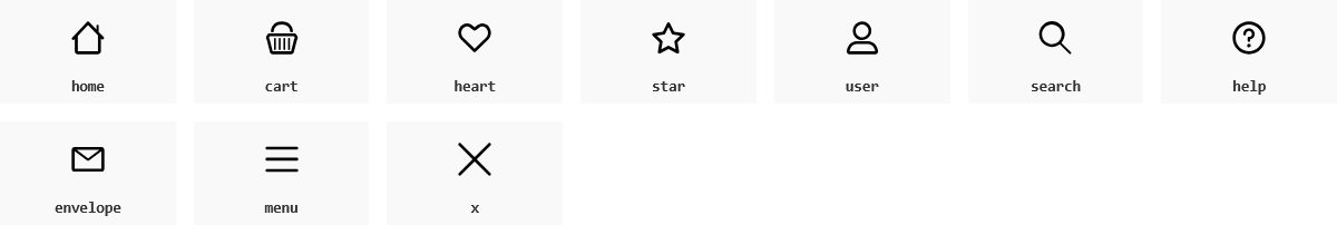 Iconsets, figure 1