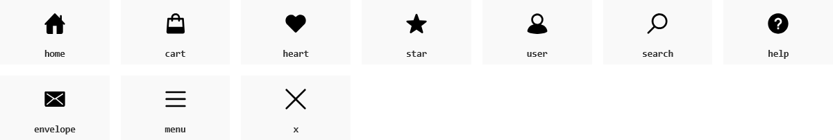 Iconsets, figure 6
