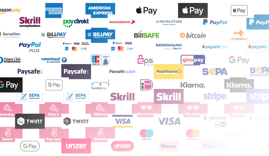 ThemeWare® Payment method logos