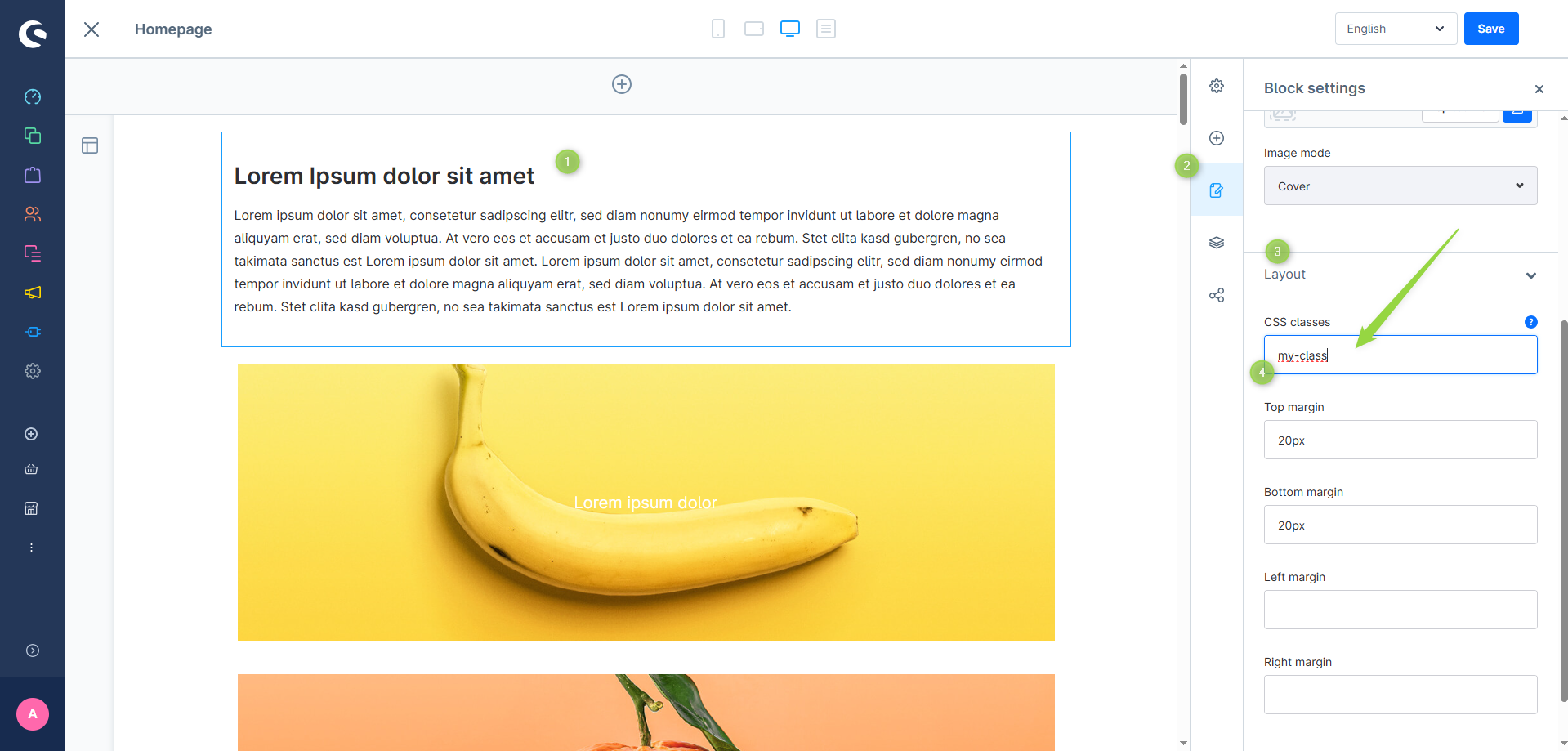 CMS-Block individuell stylen, Abbildung 1