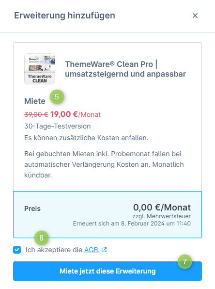 ThemeWare® testen