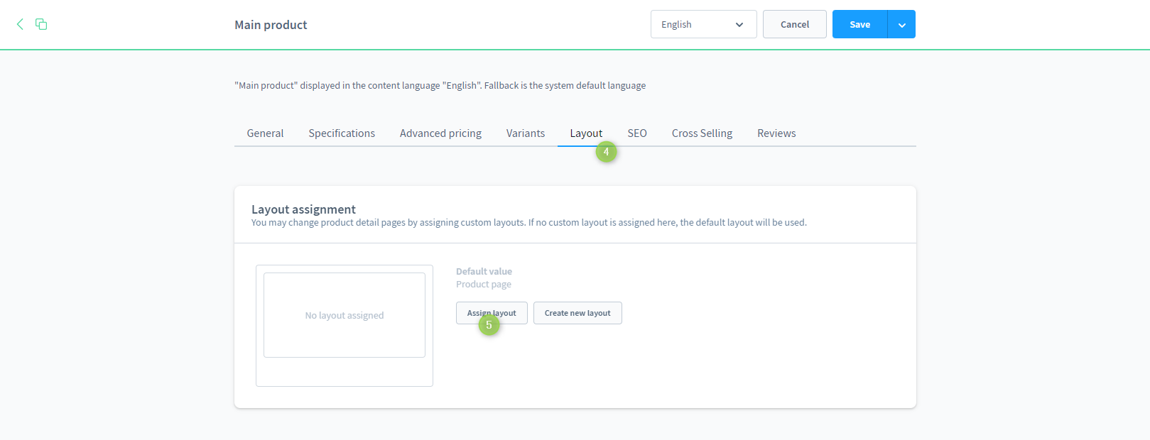 Shopware 6 Produkt-Editor