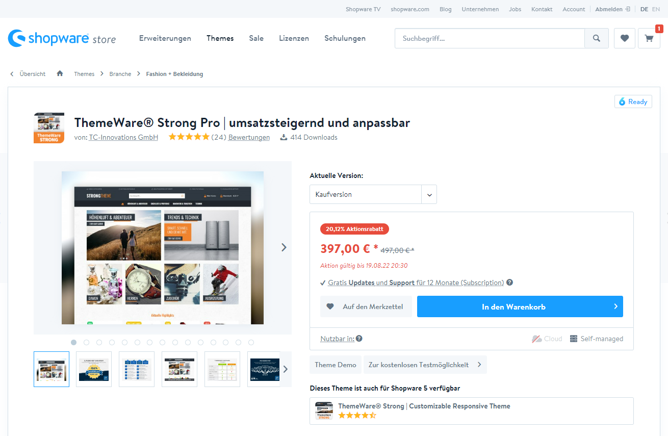 ThemeWare® Strong Pro