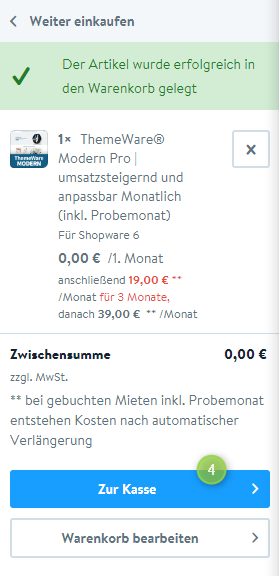 Zur Kasse