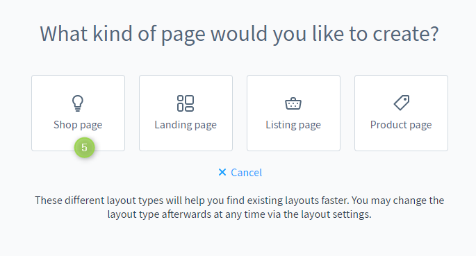 Creating a shop page layout, figure 2
