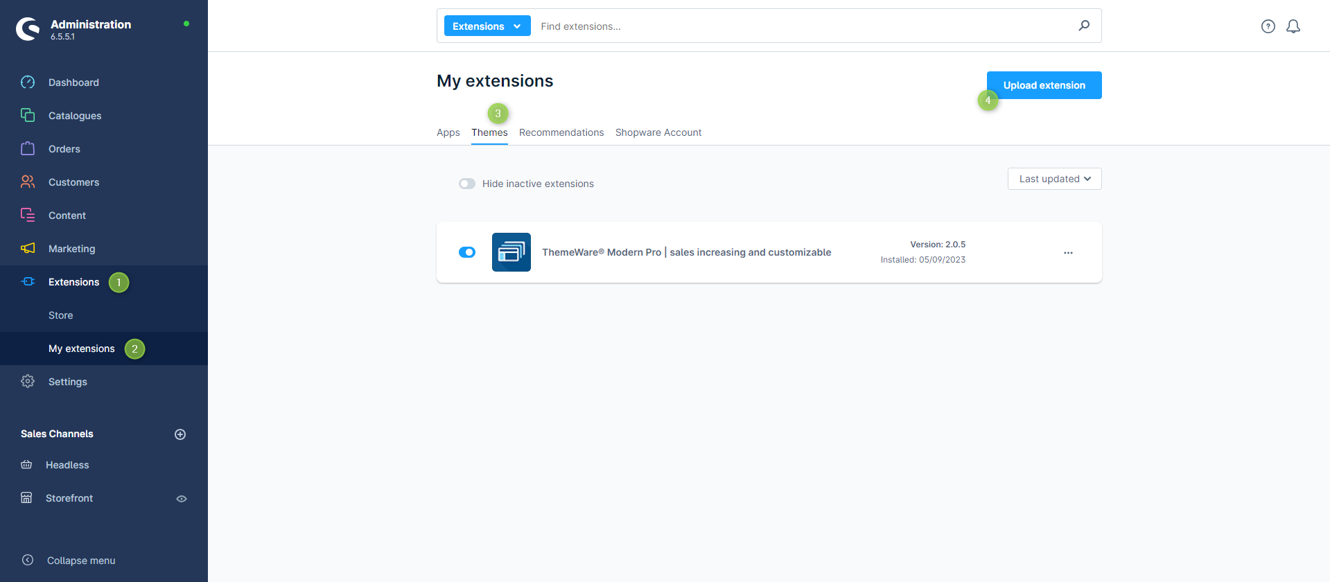 Uploading ThemeWare®