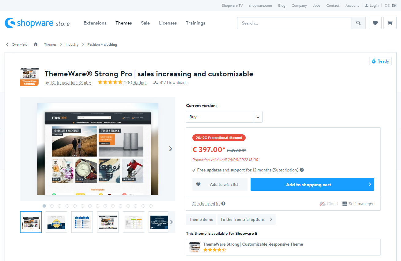 ThemeWare® Strong Pro