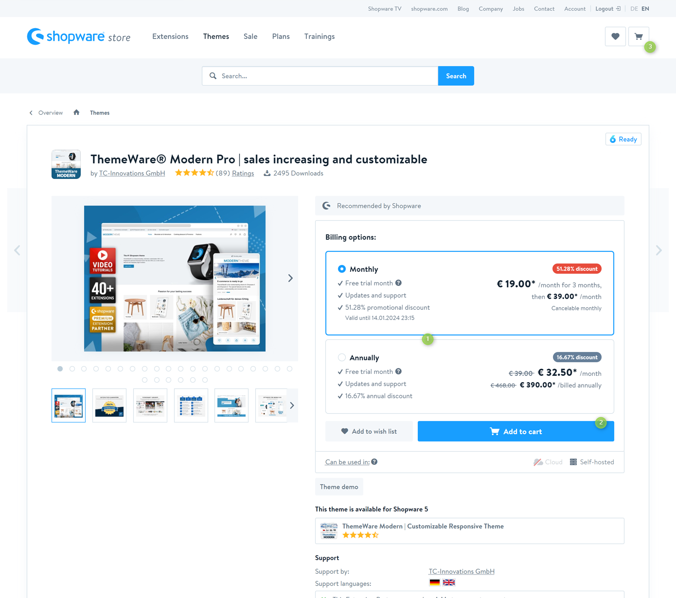 ThemeWare® Strong Pro