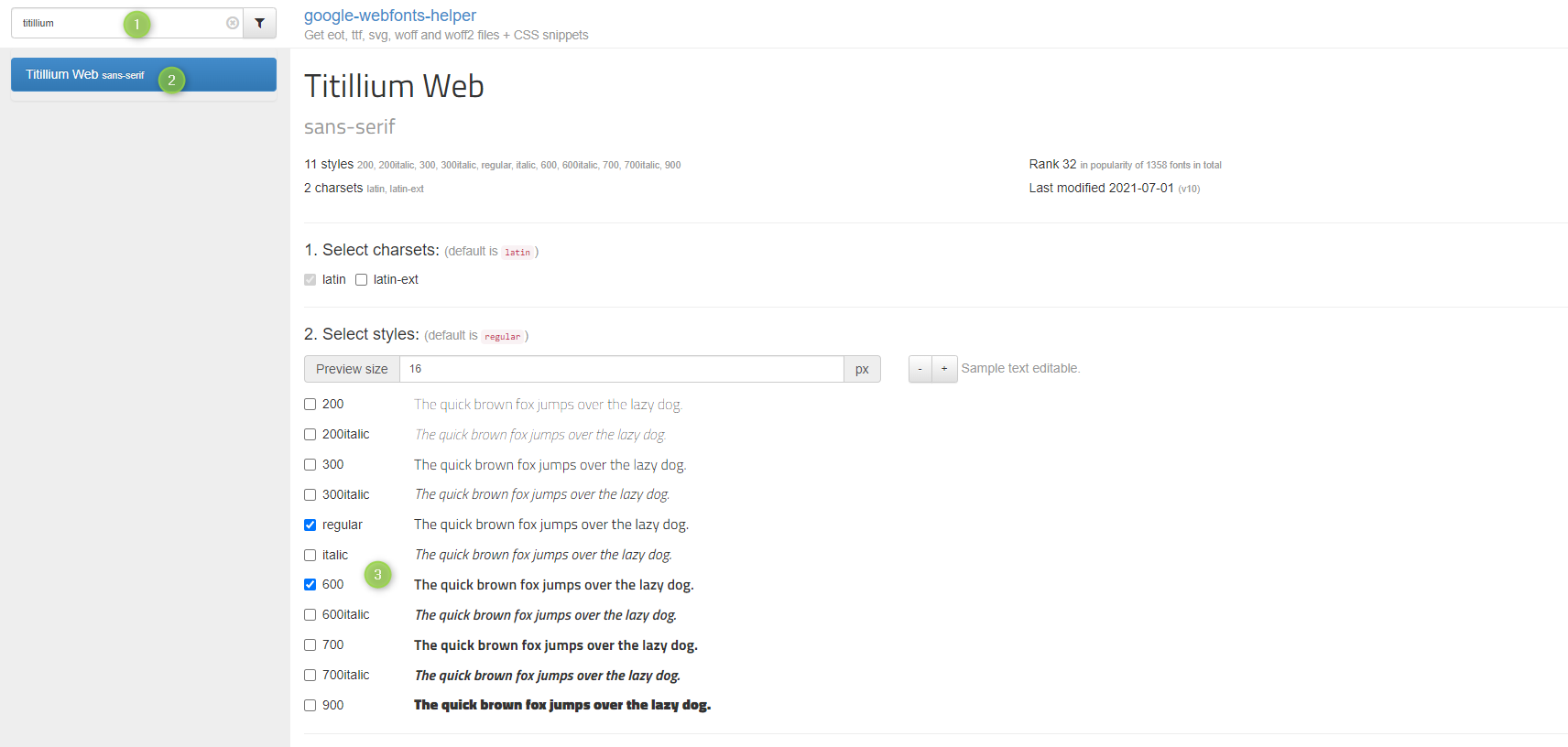 Embedding fonts locally, figure 1
